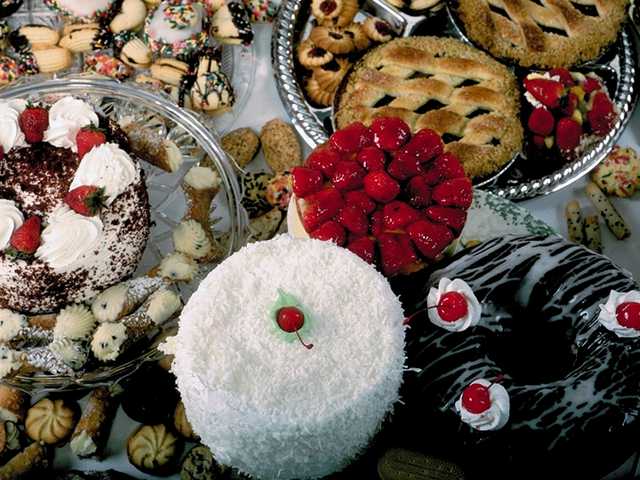 Tartas, pasteles y dulces